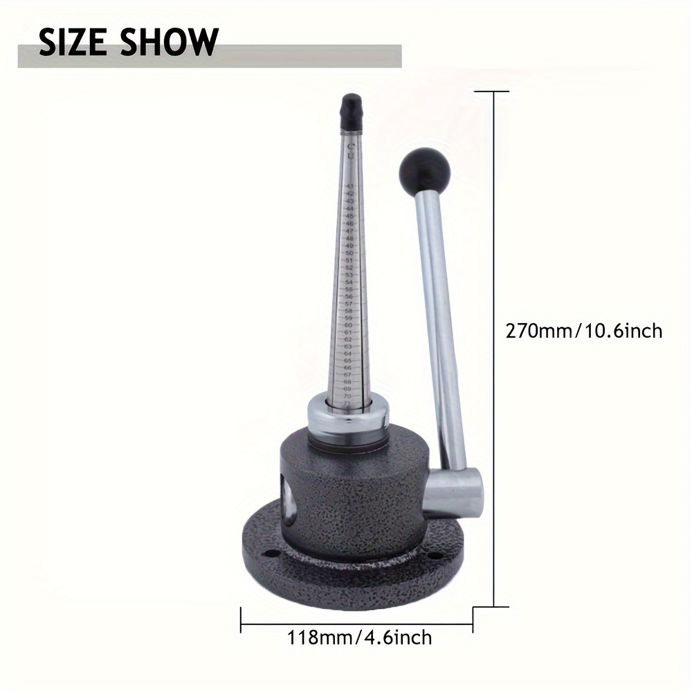 Ring Sizer Mandrel with 4 Scal - đánh giá và giá Jewelry Making Machines