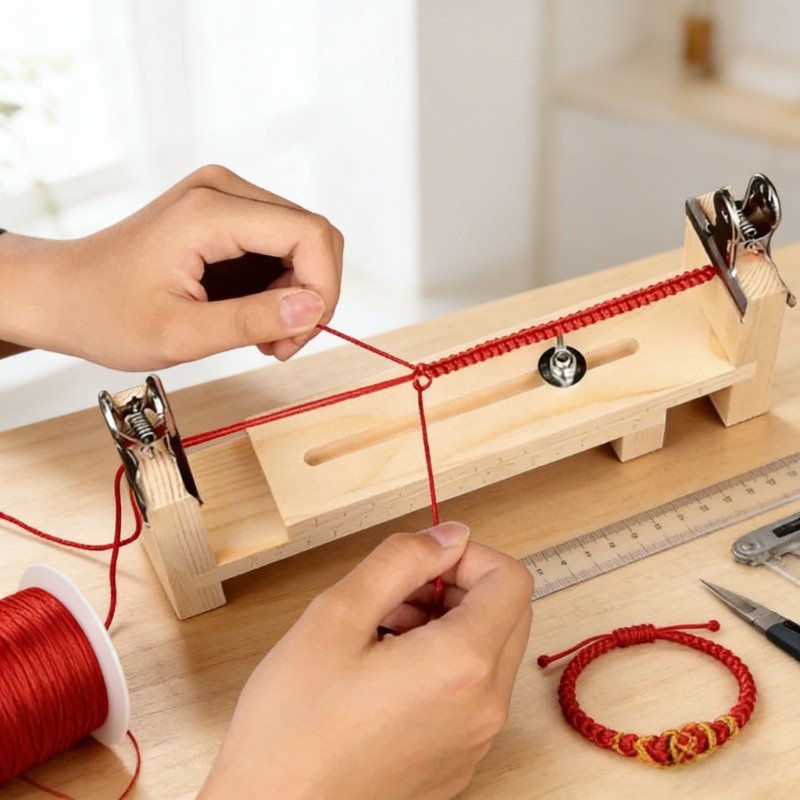 Solid Wood Bracelet Weaving Fi - đánh giá và giá Jewelry Making Machines