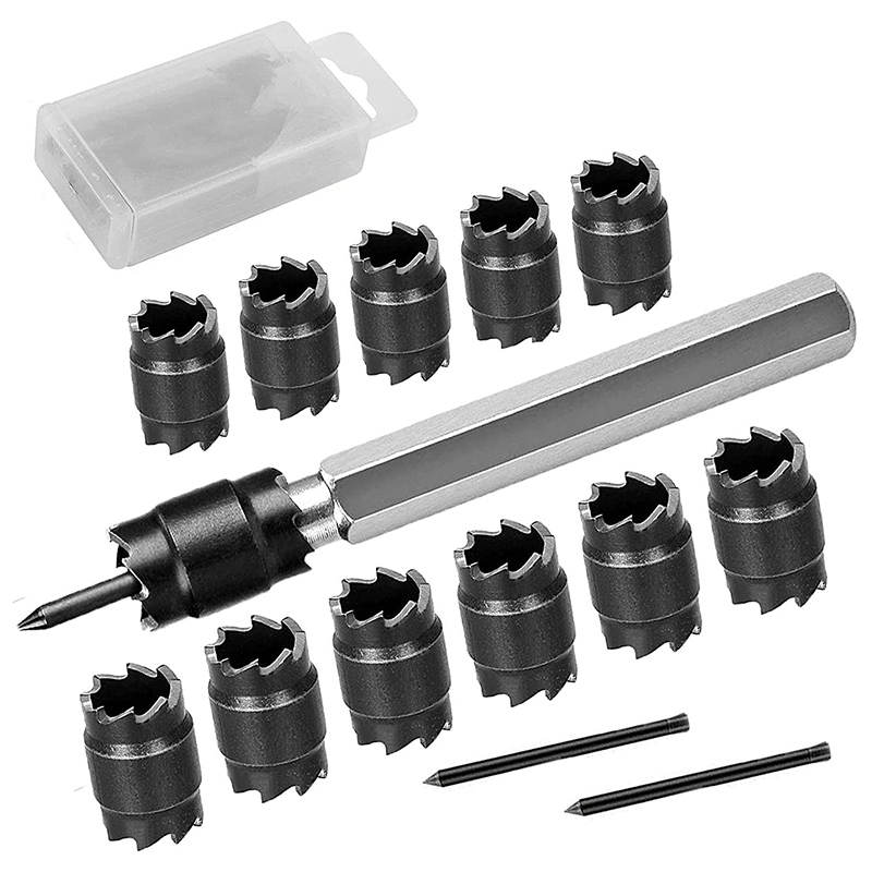 14-Piece Double-Sided 3/8Inch  - đánh giá và giá Jewelry Making Drill