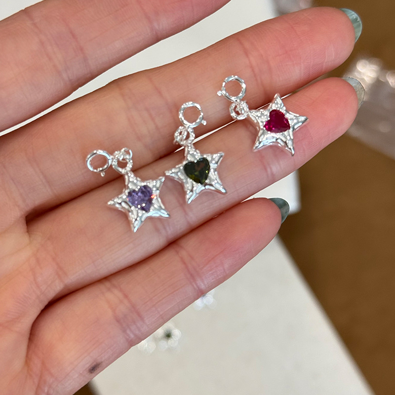 925 Silver Pendant Star Charm  - đánh giá và giá Jewelry Making In La