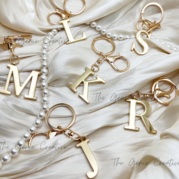 Stainless Steel 3D Initial Key - đánh giá và giá Lobster Clasp Silver