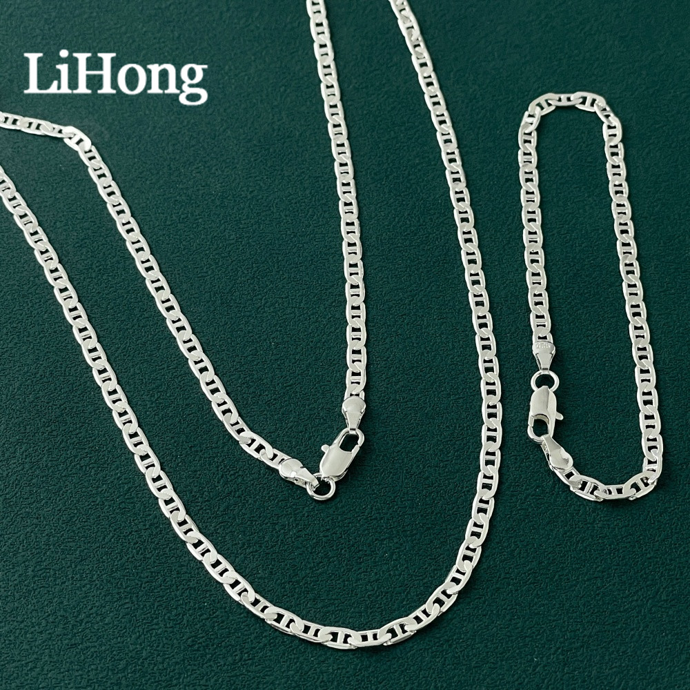LihongWholesale Men's 925 Ster - đánh giá và giá Lobster Clasp Silver